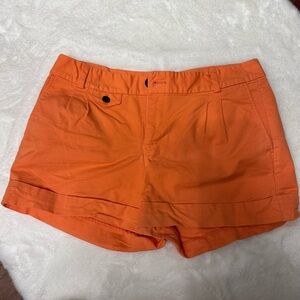 Banana Republic Vibrant Orange Women's Shorts